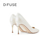 D:FUSE/迪芙斯2023秋季新品尖头金属跟简约百搭高跟鞋DF31111107 商品缩略图3