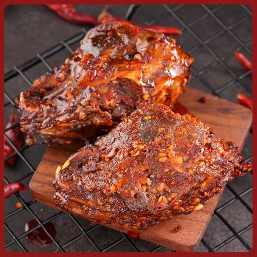 双流兔头昌义号熟食麻辣五香冷吃兔头开袋即食. 商品图0