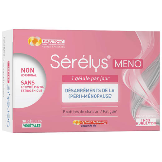 更年期｜送3盒睡眠胶囊 静心情绪缓解胶囊MENO 30粒 安心胶囊  活力回归 Serelys 商品图2