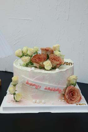 卡布奇诺折射玫瑰-款式二