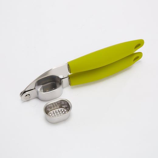 不锈钢彩柄压蒜器-绿色 商品图1