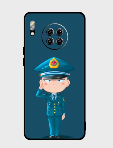 【定制卡通系列专属手机壳液态硅胶暗夜绿/黑磨砂卡，定制不退换下单请备注型号】 商品图2