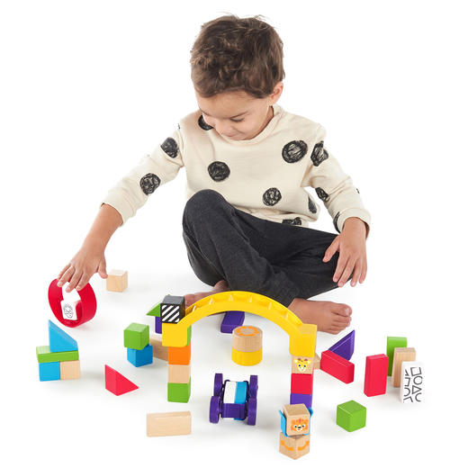 Hape好奇多乐积木套800856 商品图5