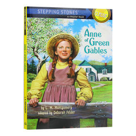 英文原版 Anne of Green Gables Stepping Stones Books Classic 绿山墙的安妮 英文版小说搭相约星期二无声告白傲慢与偏见小妇人