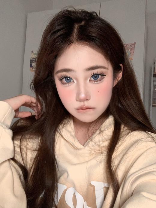 E-lensstyle 美瞳半年抛 伯利兹蓝 直径14.5mm着色13.8mm 商品图1