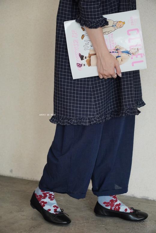 KHADI&CO 卡迪棉阔腿裤休闲裤(4 colors) 商品图3