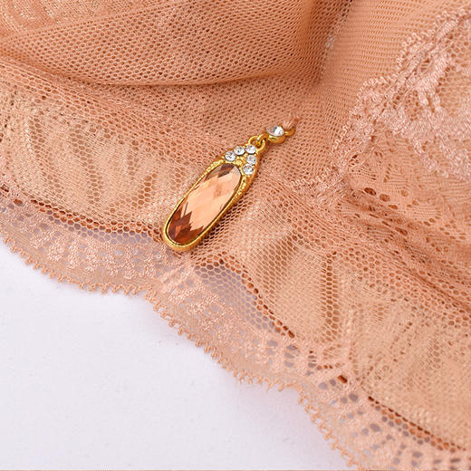 【秒杀品不退不换】皇家丽美蕾丝收副乳聚拢调整型文胸WJ1659-3 商品图5