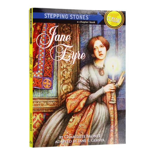 英文原版 Jane Eyre Stepping Stones Books Classic 简爱 英文版搭相约星期二小妇人呼啸山庄无声告白 商品图3