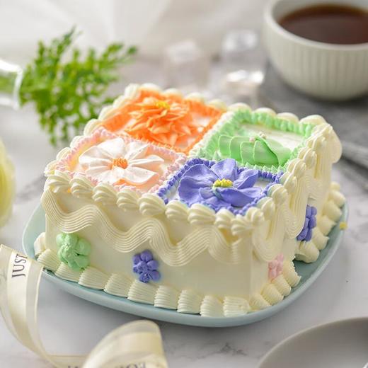 韩式花形蛋糕400g/个 商品图0