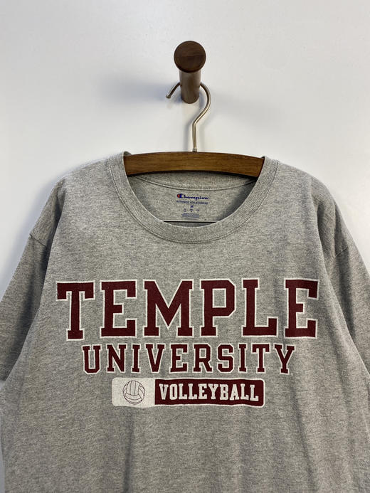 Champion 冠军 坦普尔大学 排球 短袖T恤 _SST(M) 商品图0