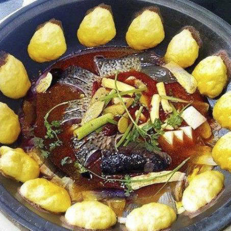 餐云铁锅地锅炖鱼酱  专业铁锅菜酱料大师研发  柴火铁锅炖鱼轻松实现标准化操作  餐云酱料荣誉出品 商品图1