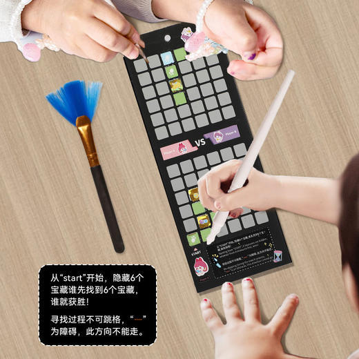 onshine小伶玩具联名 儿童闪闪刮刮画 DIY手工画画炫彩女孩公主刮卡画纸便签本 商品图2