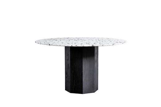 八喜餐桌 | 台面橡黑/黑白根大理石/卡拉白大理石/黑瓜子水磨石可选，详询客服 商品图1