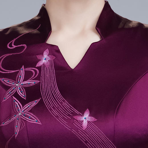 高贵年轻款丈母娘婚庆喜婆婆婚宴装平时可穿LHS-A24 商品图1