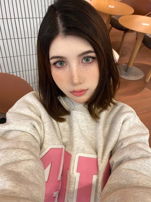 【半年抛】天青色 Loveiikira | 中直径14.2 ，着色13.7 参考值| 【同品牌多副更划算选款完整色板内】绿色虹膜美瞳 商品图14