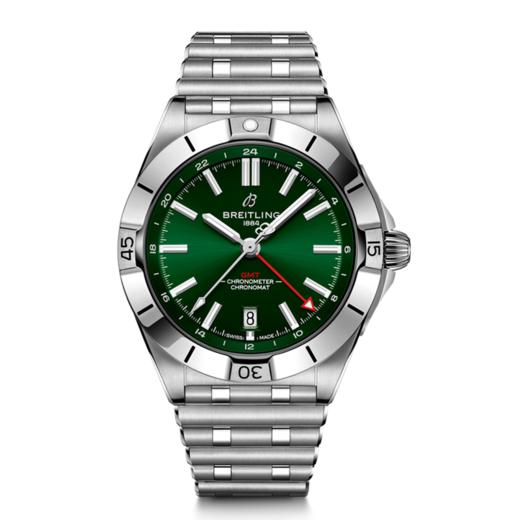 百年灵 Breitling 机械计时双时区自动机械腕表 A32398101L1A1 商品图0