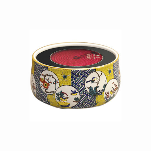 莺歌烧 电陶炉静音九谷茶炉家用台式小型迷你烧水煮茶器功夫茶炉 喜上眉梢 商品图0