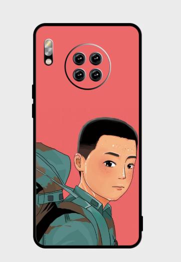 【定制热血边关哨所系列手机壳黑磨砂壳/皮纹壳黑边，定制不退换下单请备注型号】 商品图9