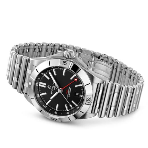 百年灵 Breitling 机械计时双时区自动机械腕表 A32398101B1A1 商品图2