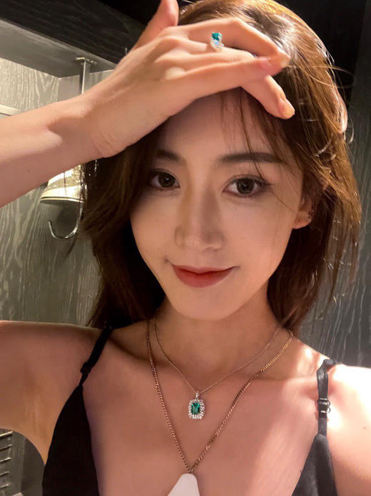 612-2【高定】阔别一年半 哥伦比亚培育祖母绿 围镶满钻项链 高端客入 不退换 商品图2