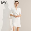 IWY/白色西装连衣裙女夏季新款职业装气质高端女神范面试正装裙子Q11255 商品缩略图6