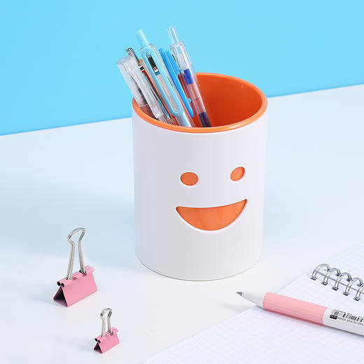 齐心 B2273 双色笔筒（圆形） 商品图2