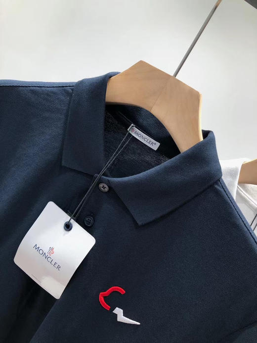 MONCLER/蒙口 2023春夏新款高端优雅男士Polo衫 顶级时尚休闲商务翻领衫 商品图2