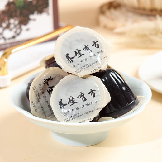 【健康美味无“腹”担！断糖控脂白芸豆黑咖啡果冻】晶莹剔透Q弹口感，高倍浓缩一吸一咬，口感细腻惊艳味蕾，有仁堂黑咖啡果冻白芸豆黑咖啡健康好吃 商品图2