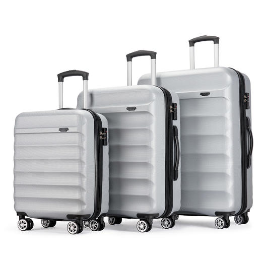 银座新款扩展伸缩维大容量ABS拉链箱9123-ET 商品图2