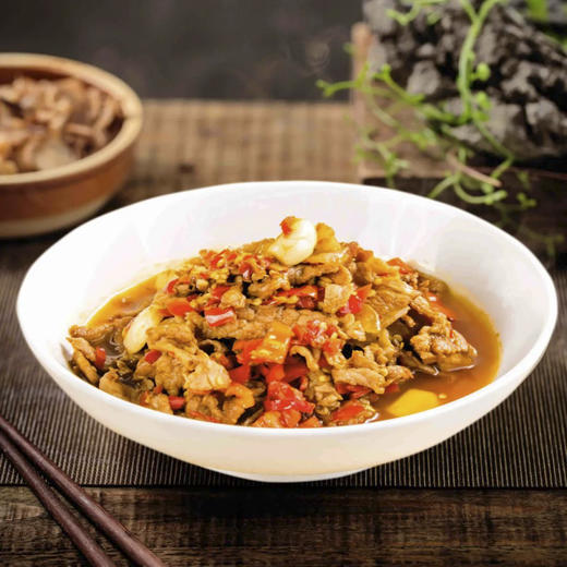 餐云肉炒肉专用剁椒酱   湘菜大师创新研发即辣椒炒肉之后的第二道经典创新肉炒肉  一道菜撑起一家店  实现标准化操作  （5斤装一桶做50份） 商品图4