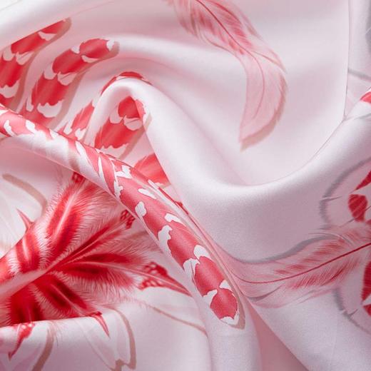 SAINTJOY/上久楷真丝方巾 花羽真丝方巾 花羽  FJS20012 商品图5