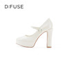 DFuse迪芙斯春季新款厚底芭比鞋高跟玛丽珍单鞋女DF31111055 商品缩略图1