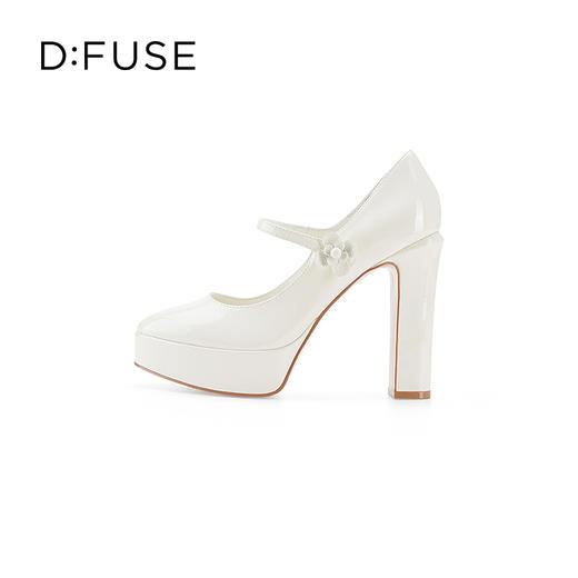 DFuse迪芙斯春季新款厚底芭比鞋高跟玛丽珍单鞋女DF31111055 商品图1