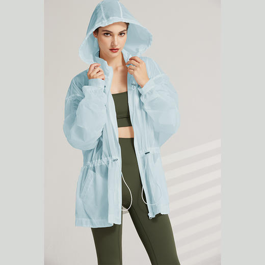 哈瓦塔防晒时尚短款外套 户外跑步H 3 3 0 1 1 3 商品图9