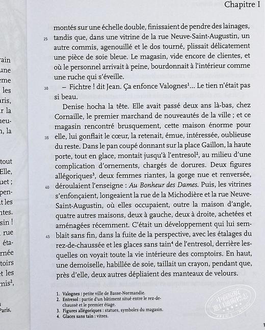 【中商原版】妇女乐园 法文原版 Au bonheur des dames 1883 texte abrege 左拉 Emile Edouard Charles Anthony Zola 商品图2