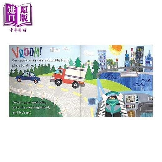 【中商原版】Hello, World! Cars and Trucks 兰登：你好科学小世界：车与卡车 英文原版 进口图书 儿童绘本 幼儿图画书纸板书 商品图4