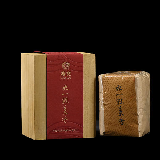 梅记1991年粽叶香老铁 100g 宜品宜藏 陈年铁观音老乌龙茶 商品图2