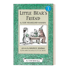 Collins柯林斯 英文原版 Little Bear's Friend 小熊系列 汪培珽书单第二阶段I Can Read分级阅读 英文版 进口英语原版书籍