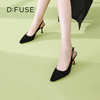 DFuse迪芙斯2023春季新款方头中后空细跟高跟单鞋女鞋DF31114105 商品缩略图9
