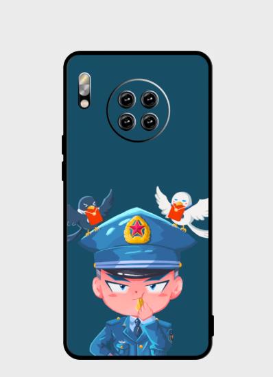 【定制卡通系列专属手机壳液态硅胶暗夜绿/黑磨砂卡，定制不退换下单请备注型号】 商品图6