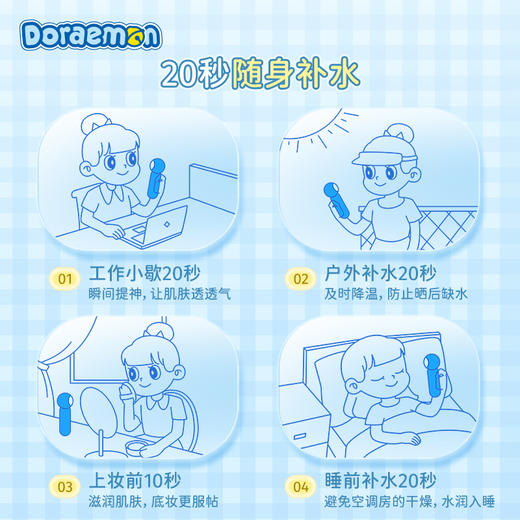 ROCK-哆啦A梦生活系列-手持补水仪 商品图5
