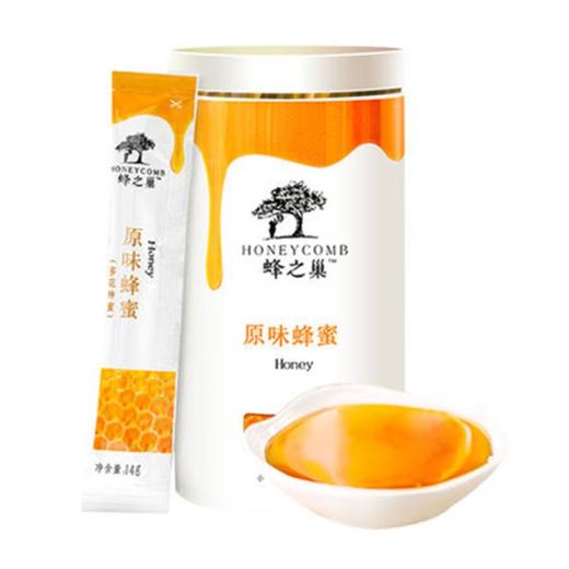 蜂之巢  蜂蜜  原味蜂蜜便携装504g(14gX36条) 商品图0