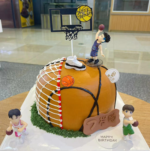 灌篮高手—球形篮球生日蛋糕 商品图0