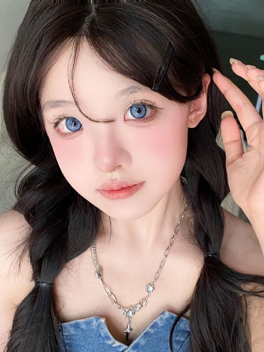 E-lensstyle 美瞳半年抛 伯利兹蓝 直径14.5mm着色13.8mm 商品图11