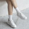 Gentle souls小白鞋|4cm厚底，简约百搭，上脚显瘦显腿长 商品缩略图0