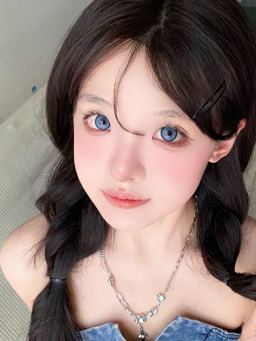 E-lensstyle 美瞳半年抛 伯利兹蓝 直径14.5mm着色13.8mm 商品图9