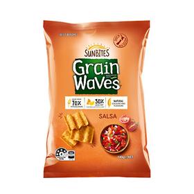 Sunbites辣番茄酱味谷物片140g/袋