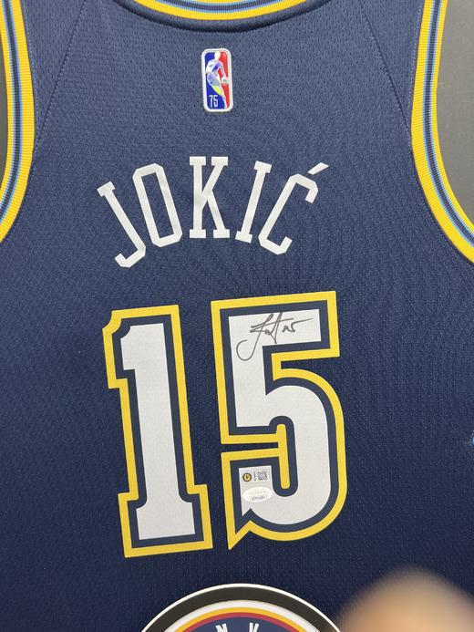 收藏系列 约基奇 掘金队15号75周年 亲笔签名球衣 商品图2