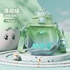 【饮水尽兴 出街时尚！网红高颜值萌趣大肚杯】一键开盖密封防漏，食品级材质耐冷耐热，开盖防喷，夏季运动水杯儿童吸管杯大容量便携塑料杯粉丝专属 商品缩略图11