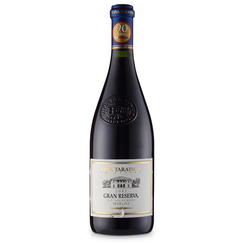 红蔓庄园特级珍藏美露葡萄酒2007 Vina Tarapaca Gran Reserva Merlot, Maipo Valley, Chile